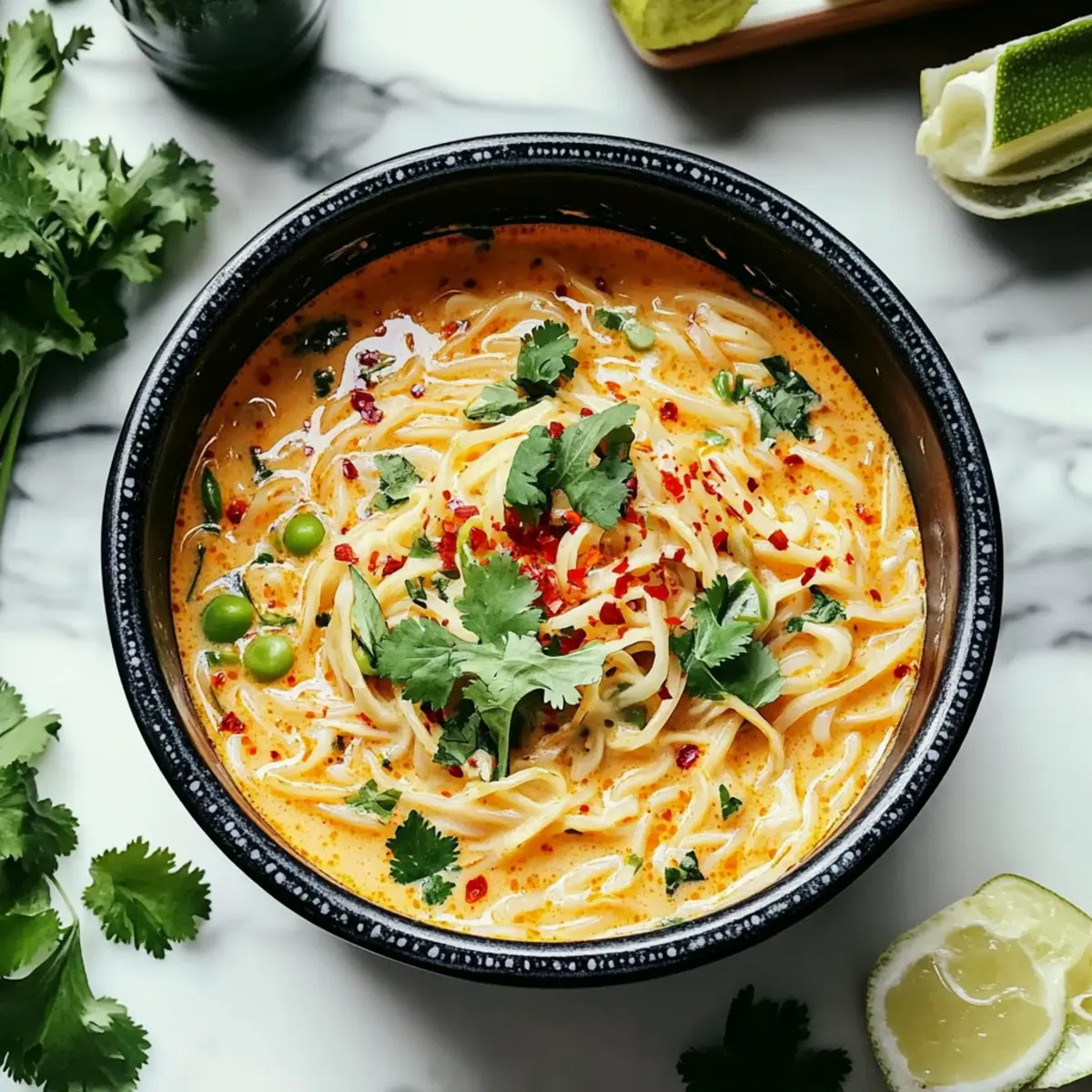 Spicy Coconut Noodles