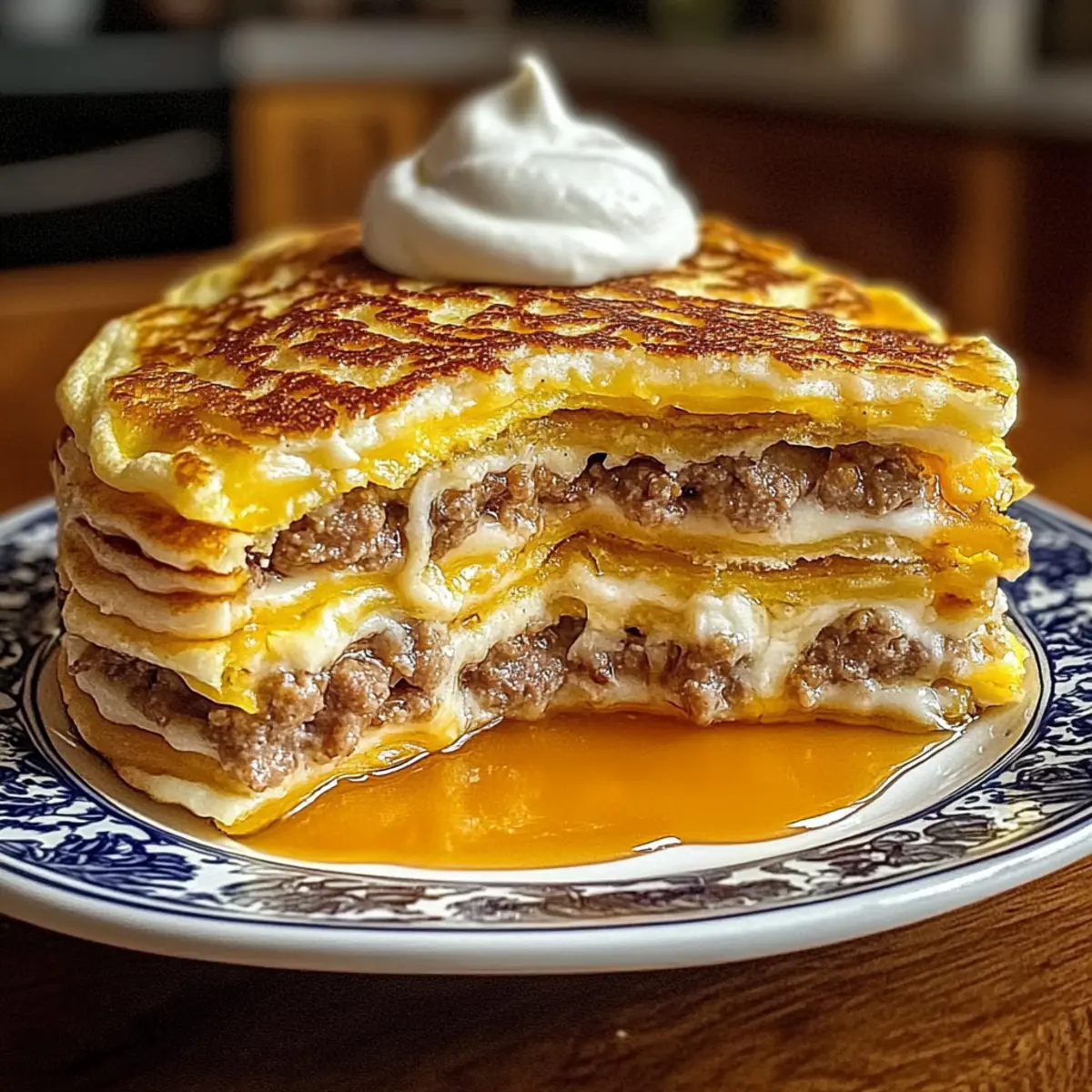 Ultimate Breakfast Lasagna: Irresistible Pancake Casserole