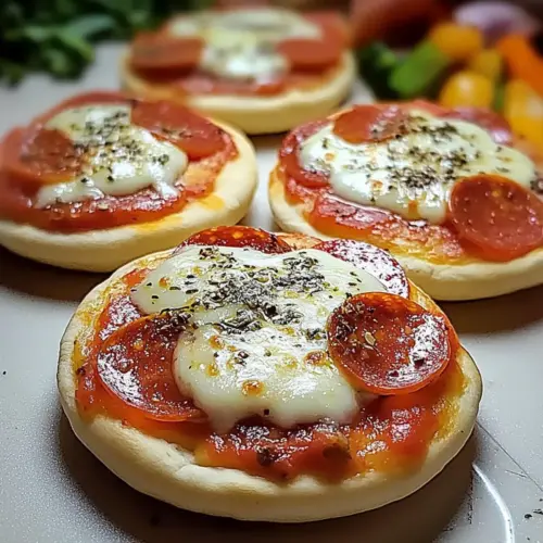 Easy English Muffin Pizza Recipe