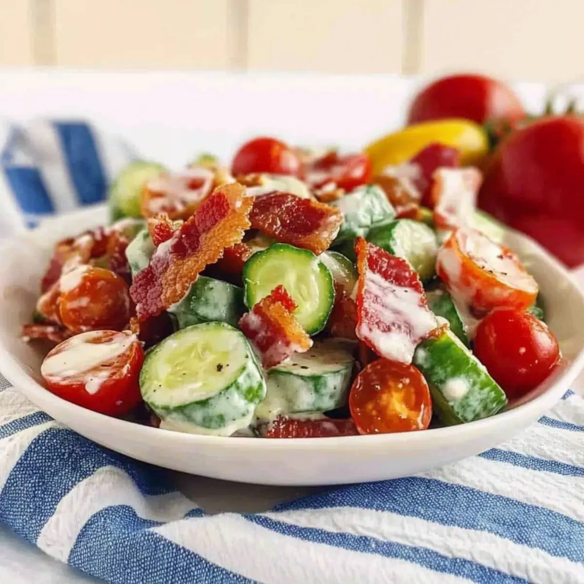 Cucumber Tomato Salad