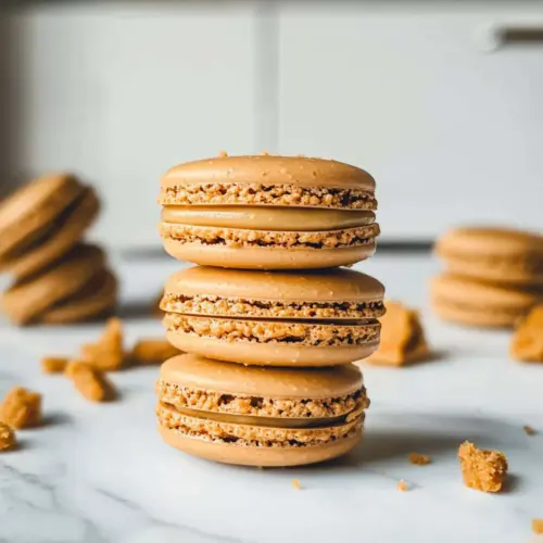 Biscoff Macarons