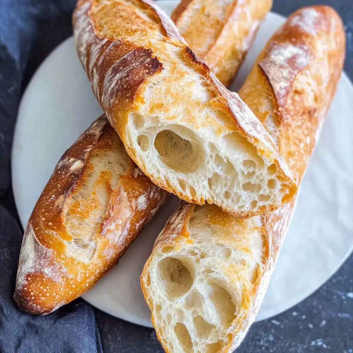 Baguette (The Easiest Recipe)