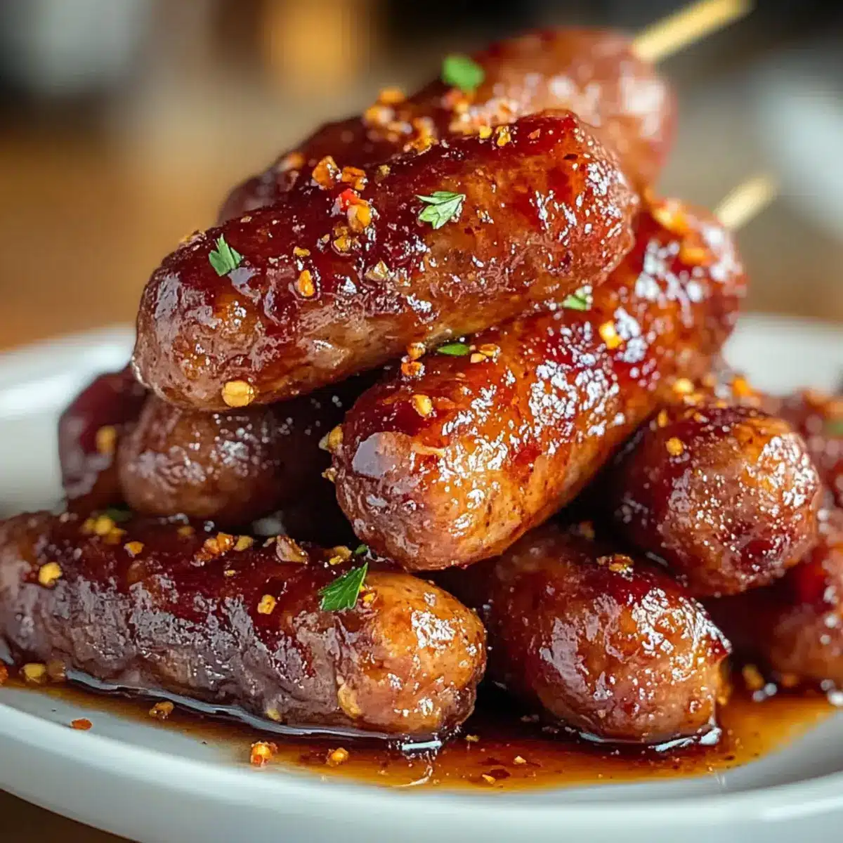 Hot Honey Garlic Lil Smokies