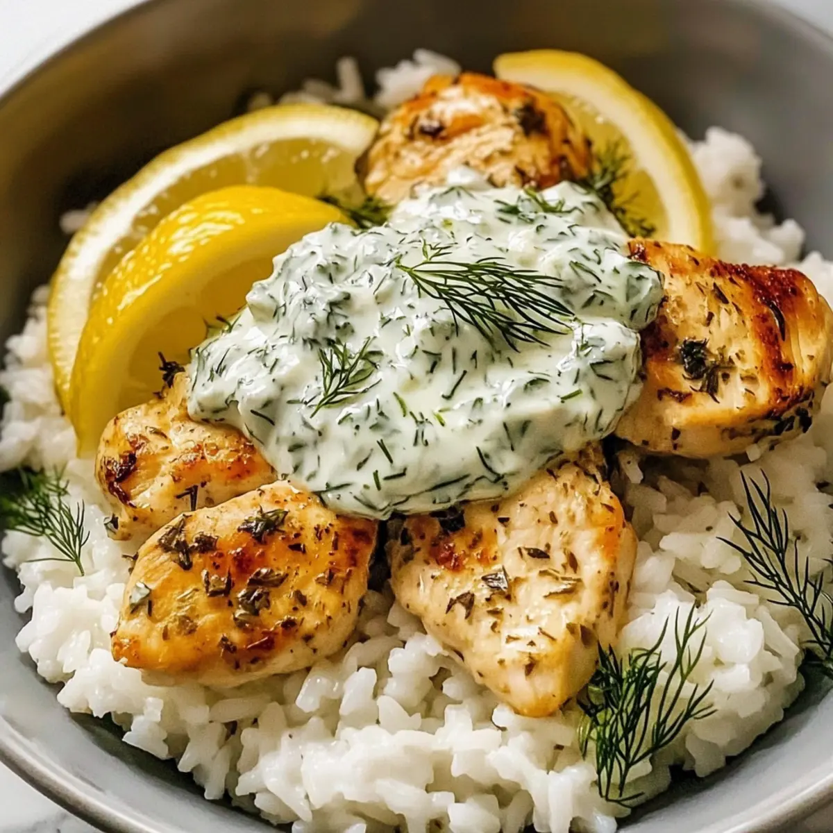 Dump-and-Bake Chicken Tzatziki Rice: A Comfort Dish That Transports You to Greece