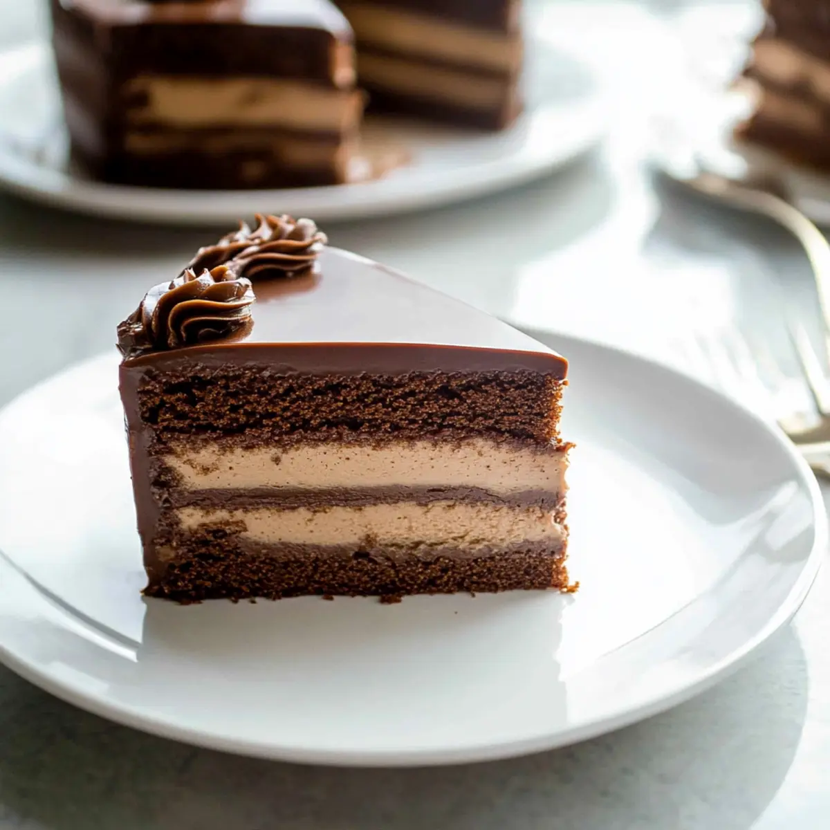 Sokolatina - Chocolate Custard Cake