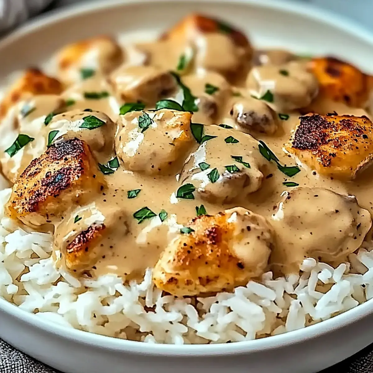 Irresistible Best Smothered Chicken and Rice Recipe