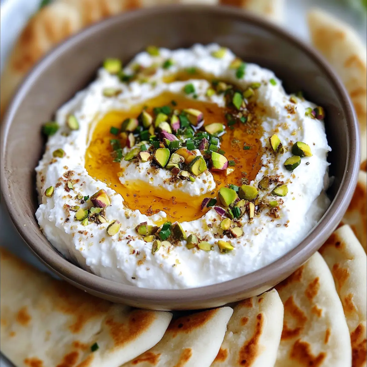 Whipped Feta with Honey Dip