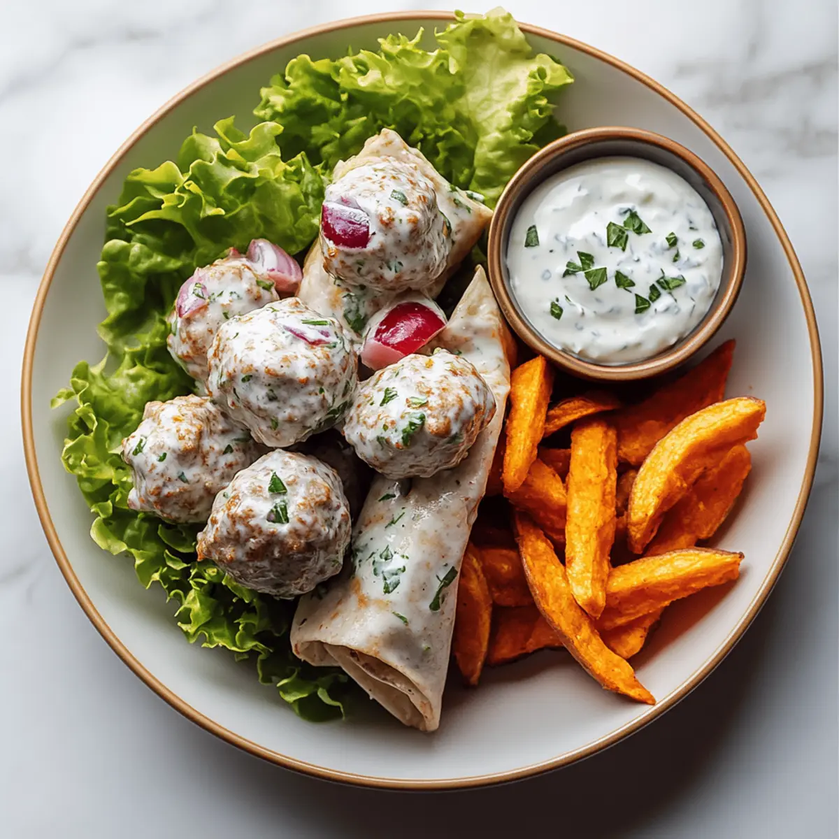 Greek Yogurt Chicken Salad Wraps