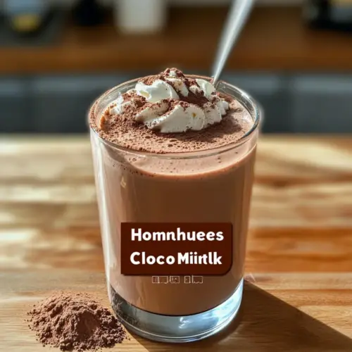 Homemade Chocolate Milk Powder