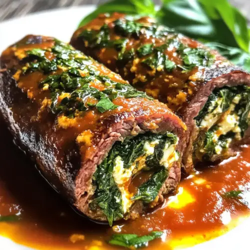 Beef Braciole Savory and Tender Dish