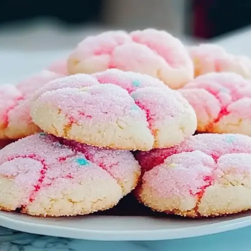 Magical Cotton Candy Cookies