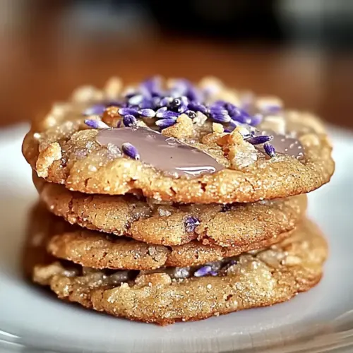 Lavender Honey Crunch Cookies