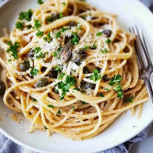 Anchovy Spaghetti