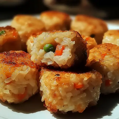 Chicken & Veggie Rice Bites