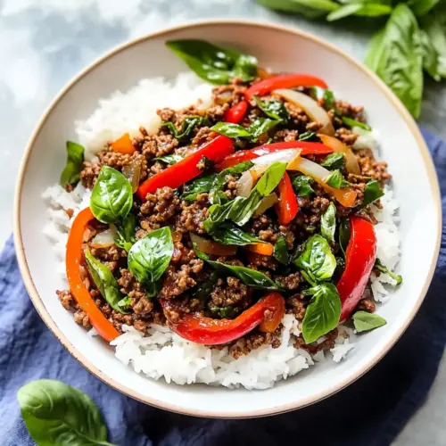 Thai Basil Beef
