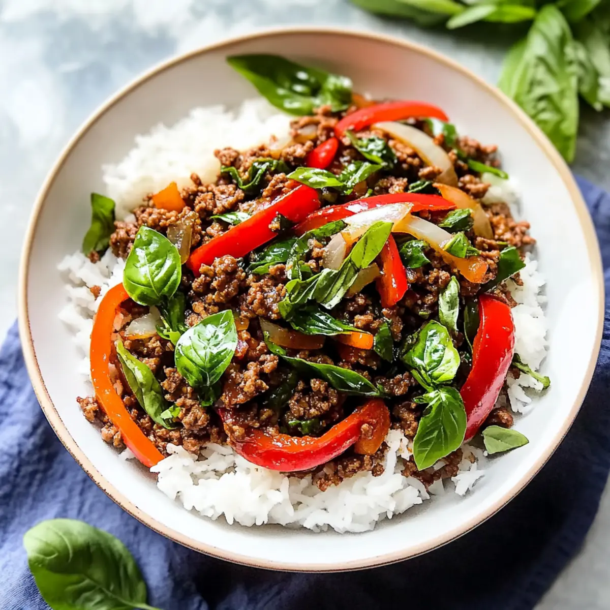 Thai Basil Beef