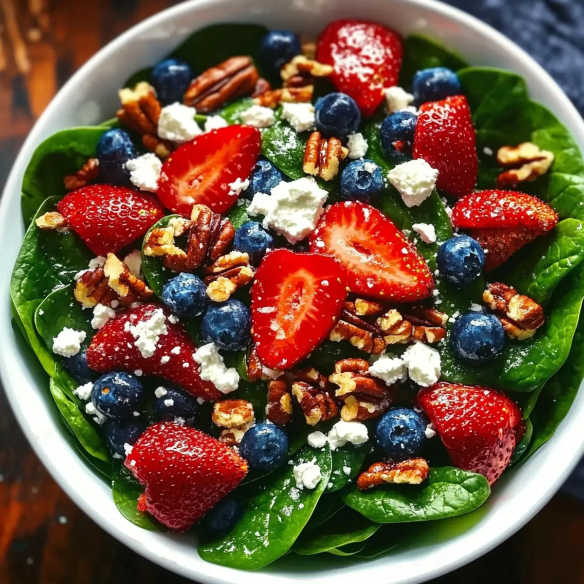 Strawberry Spinach Salad