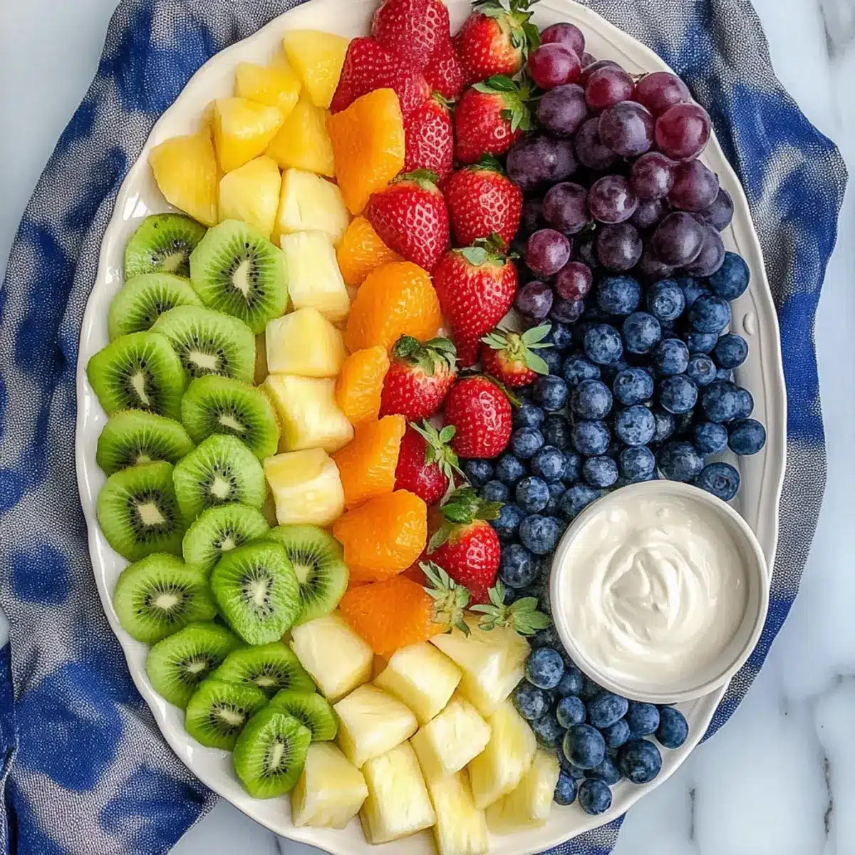 Rainbow Fruit Tray