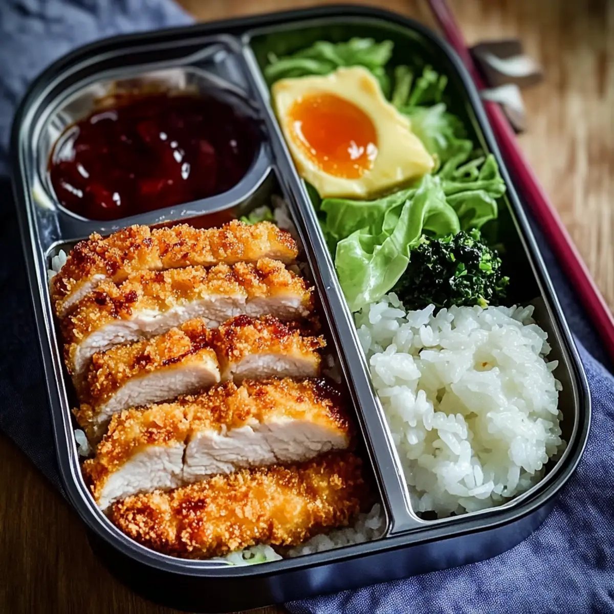 Chicken Katsu Bento Box