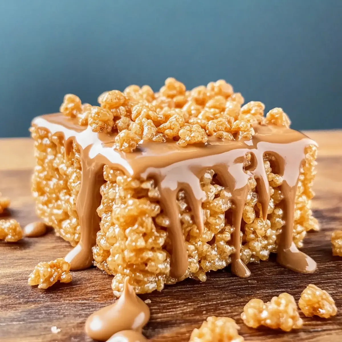Biscoff Rice Krispie Treats
