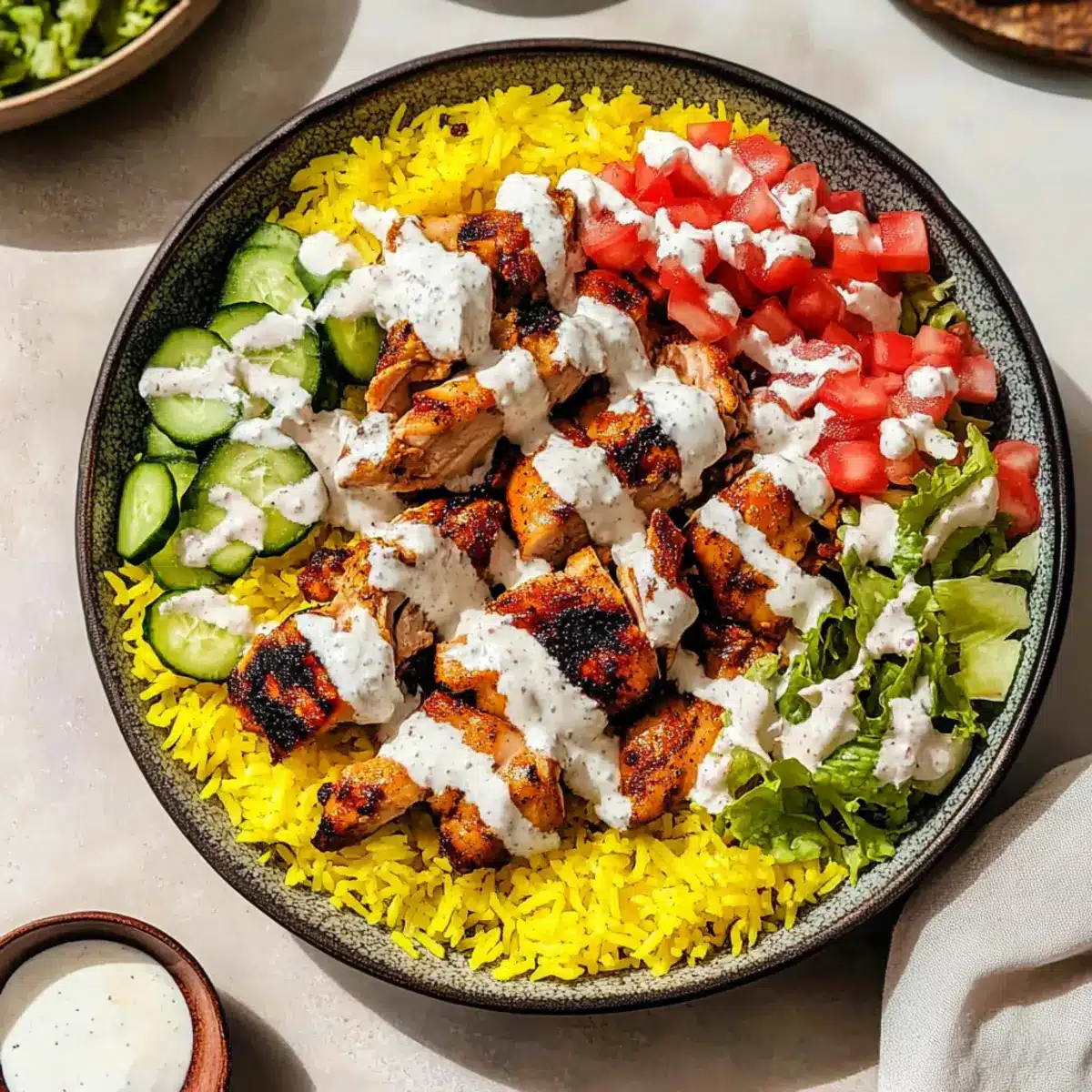 Halal Cart Chicken and Rice