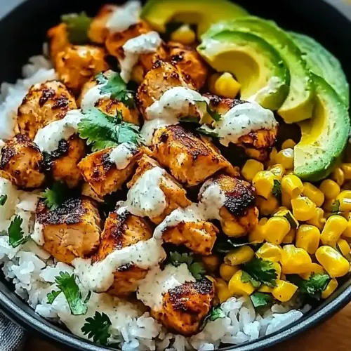 Street Corn Chicken Bowls