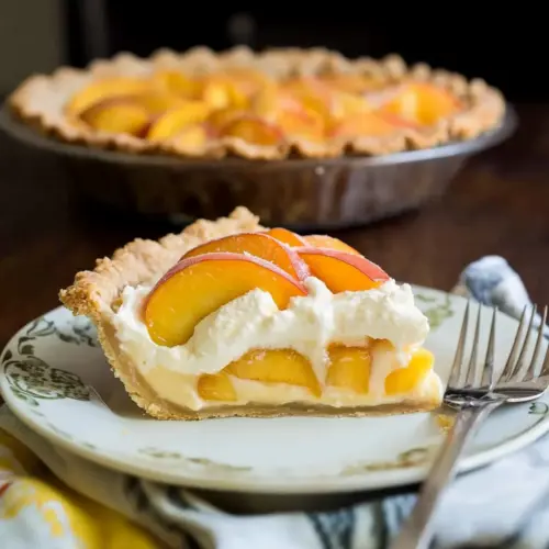 Peaches and Cream Pie