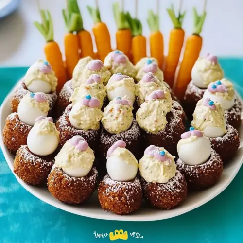 Bunny Tail Goat Cheese Stuffed Dates