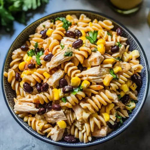 BBQ Chicken Pasta Salad