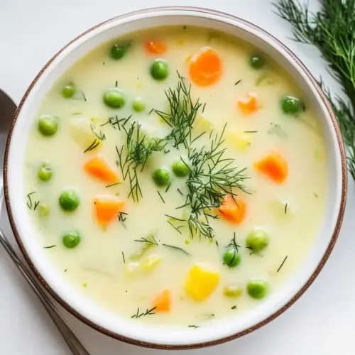 Creamy Spring Vegetable Soup