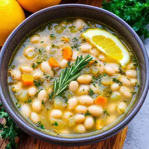 White Bean and Rosemary Soup
