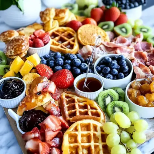 Brunch and Breakfast Charcuterie Board