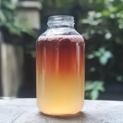 Pink Fizzy Rhubarb Champagne