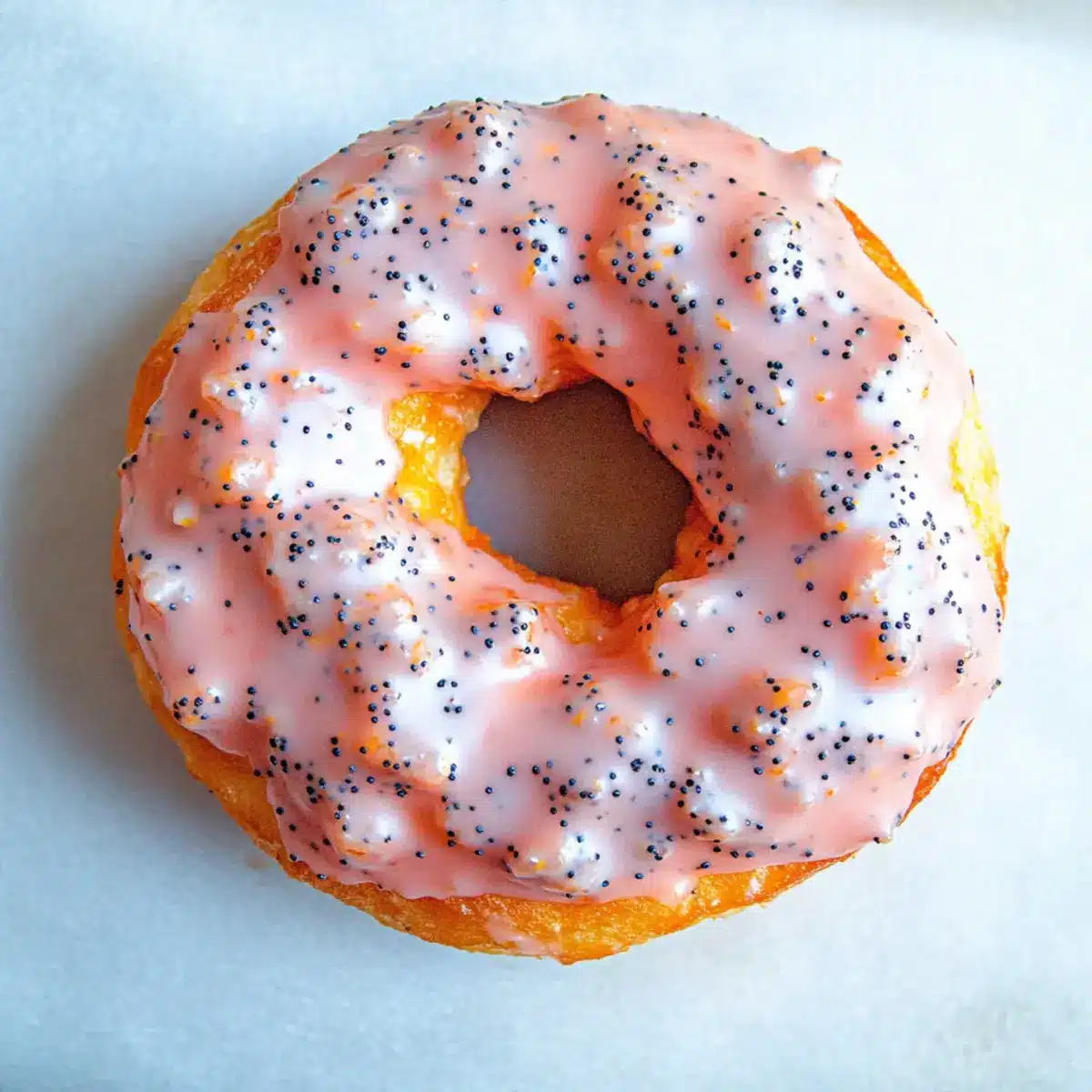 Blood Orange Doughnuts