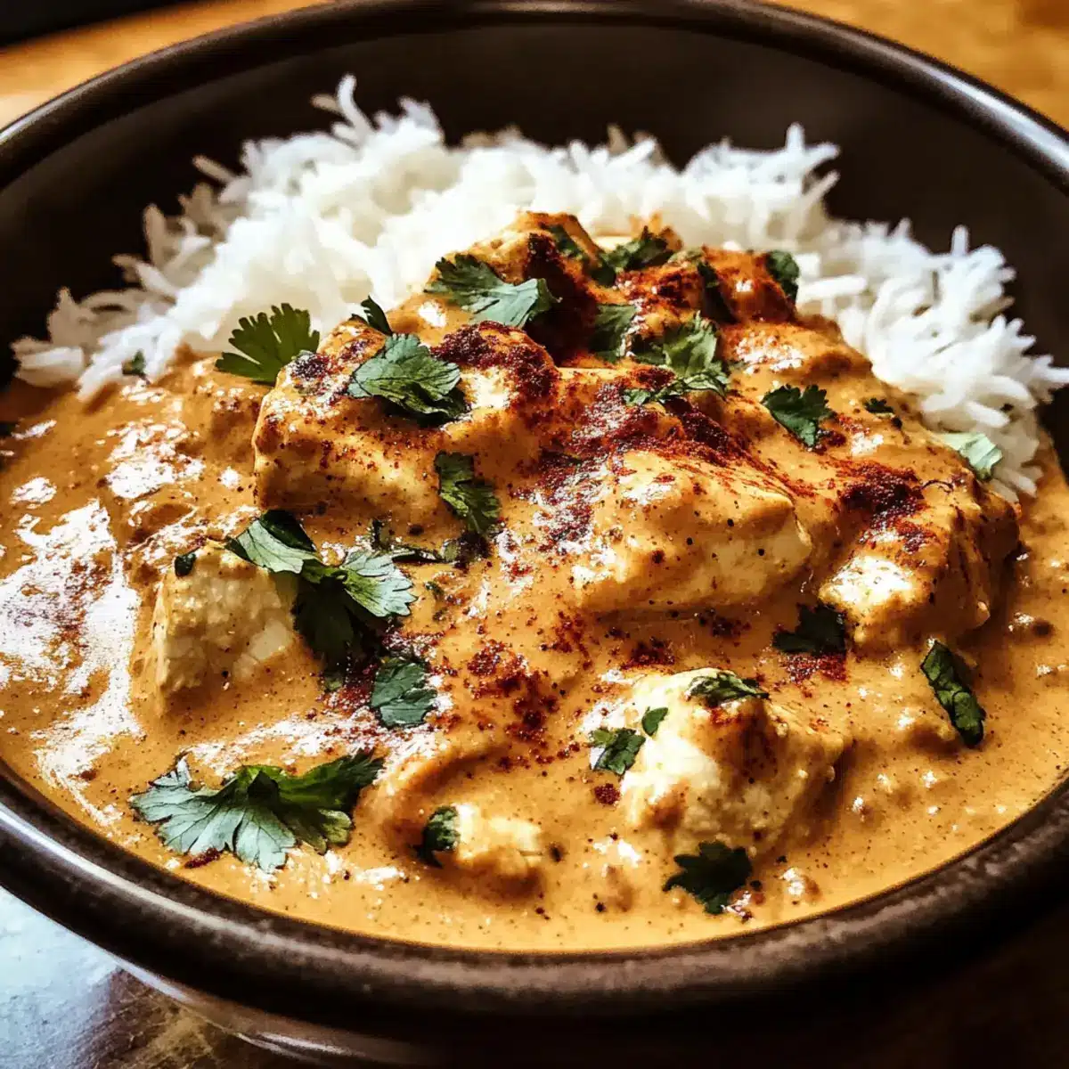 Crockpot Creamy Coconut Chicken Tikka Masala