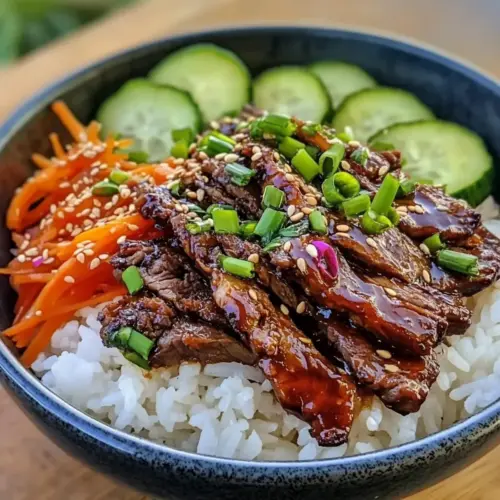 Korean Beef Bulgogi Rice Bowl