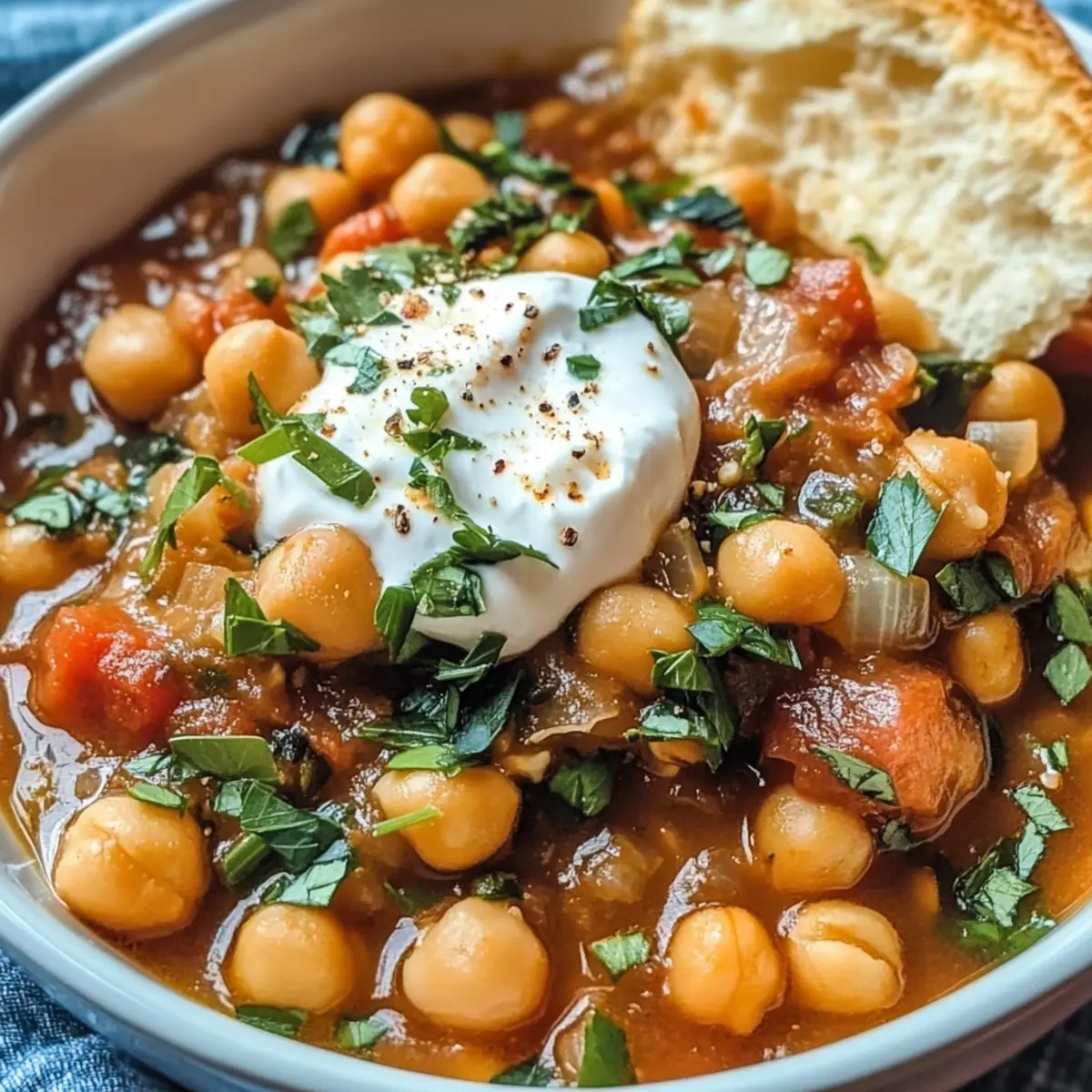 Mediterranean Chickpea Stew