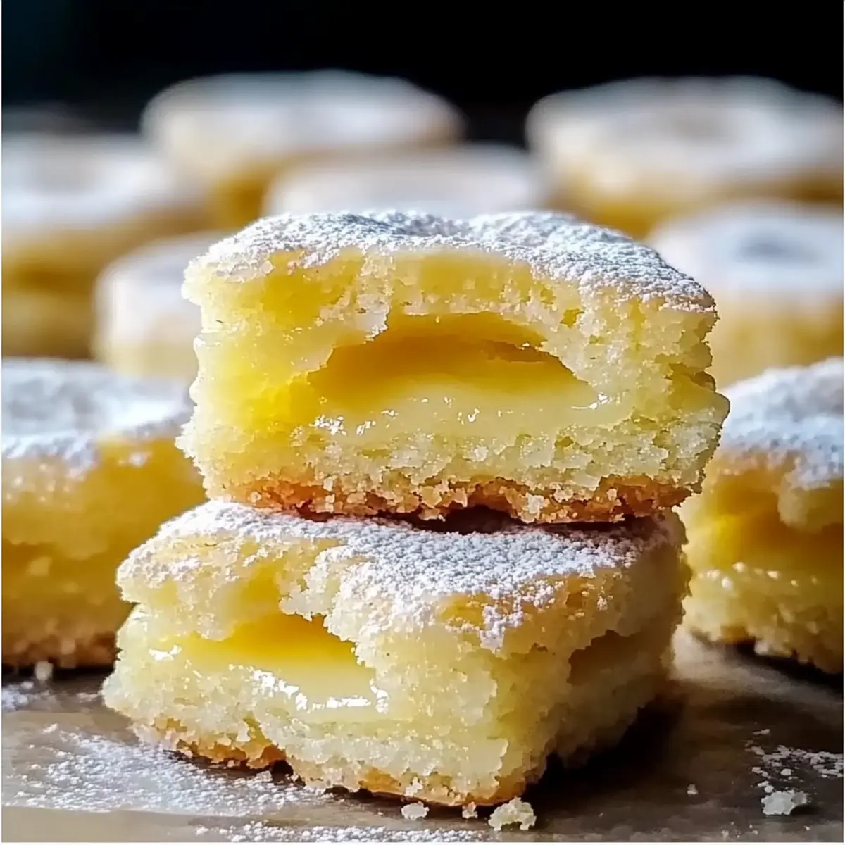 Lemon Bar Butter Cookies