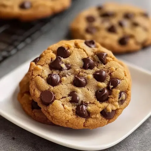 3 Ingredient Chocolate Chip Cookies