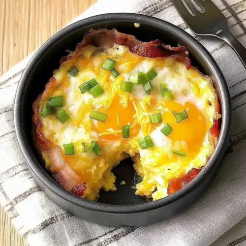 Air Fryer Bacon Egg Cups