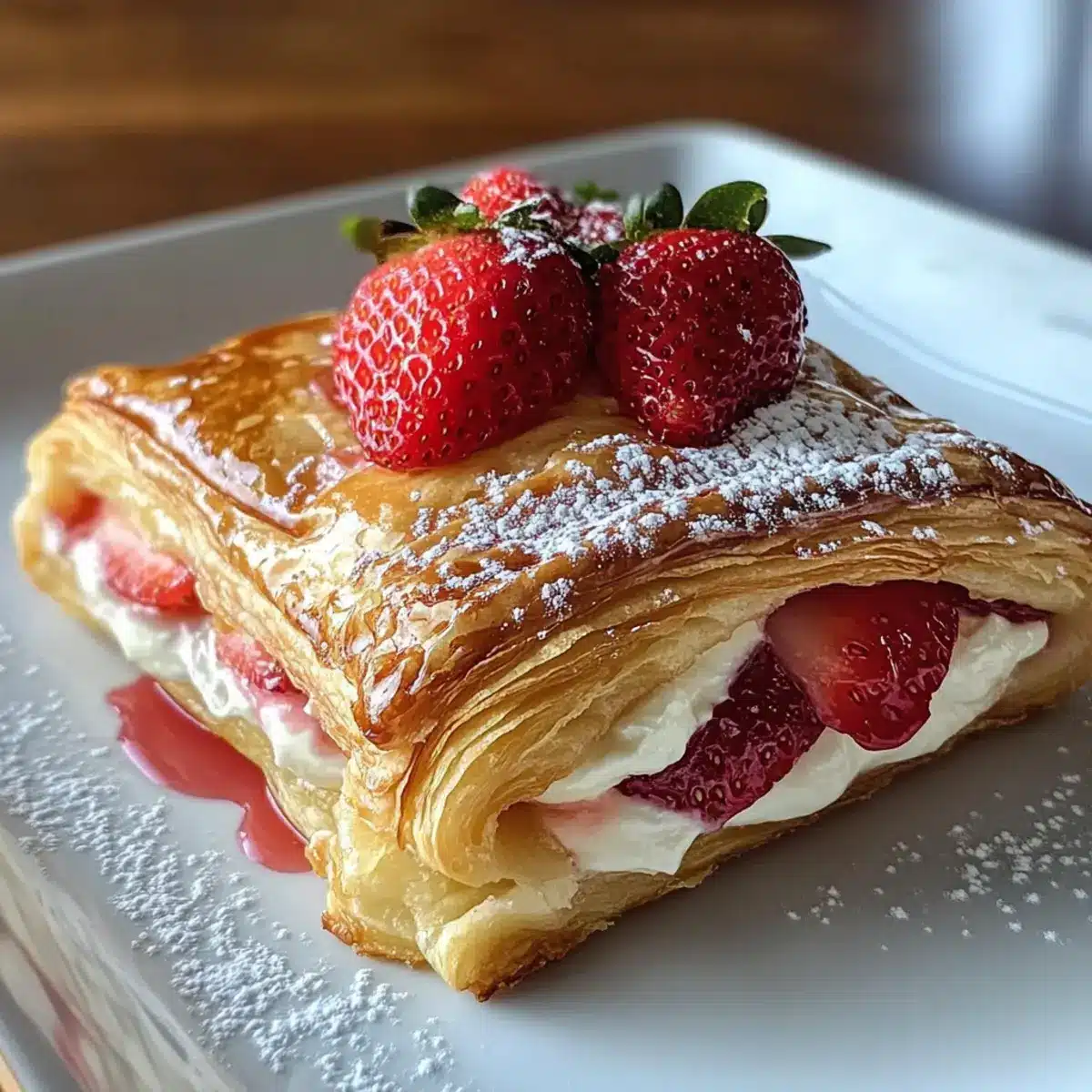 Strawberry Cream Cheese Danish