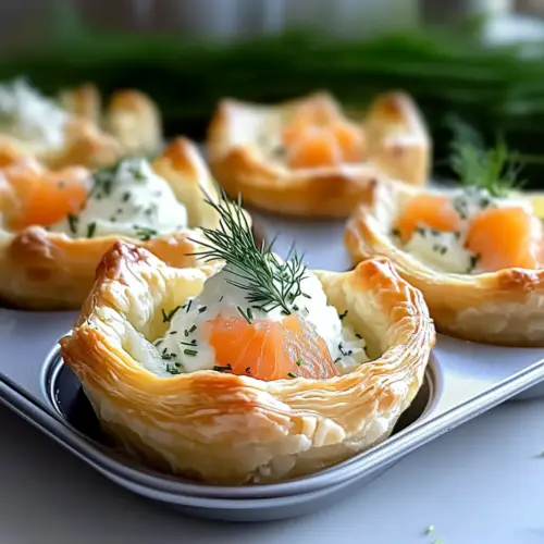 Easter Smoked Salmon Puff Pastry