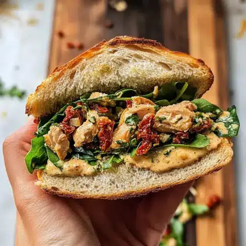 Chicken Chopped Salad Sandwich