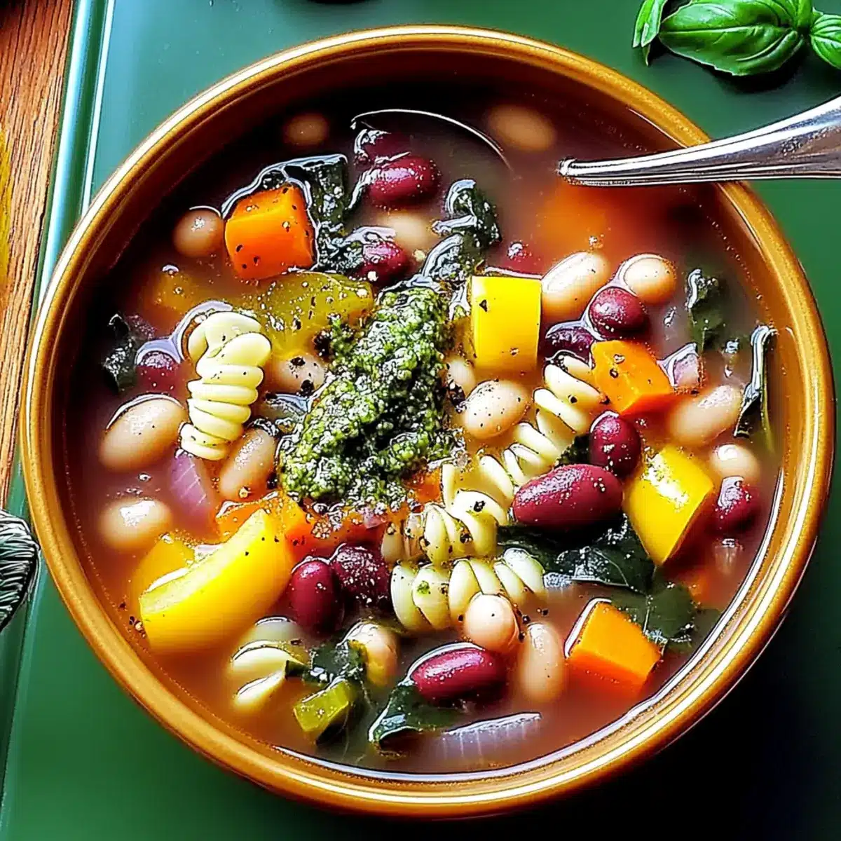 Over-the-Rainbow Minestrone