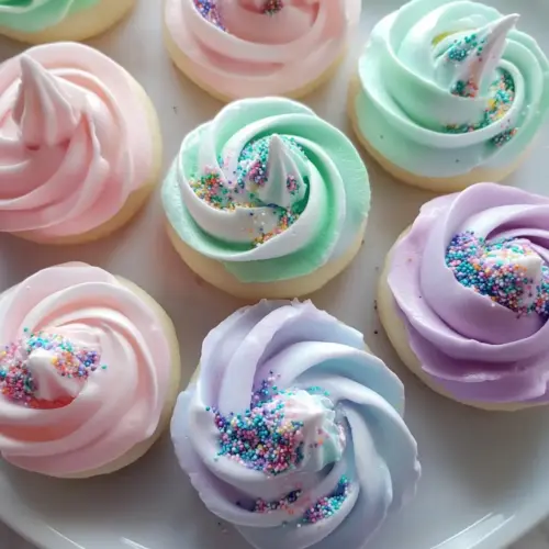 Easter Meringue Cookies