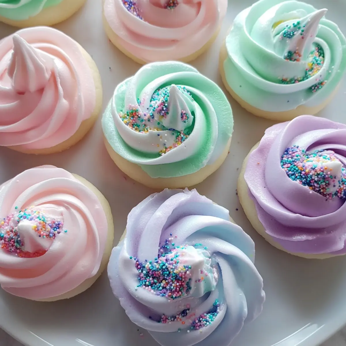 Easter Meringue Cookies