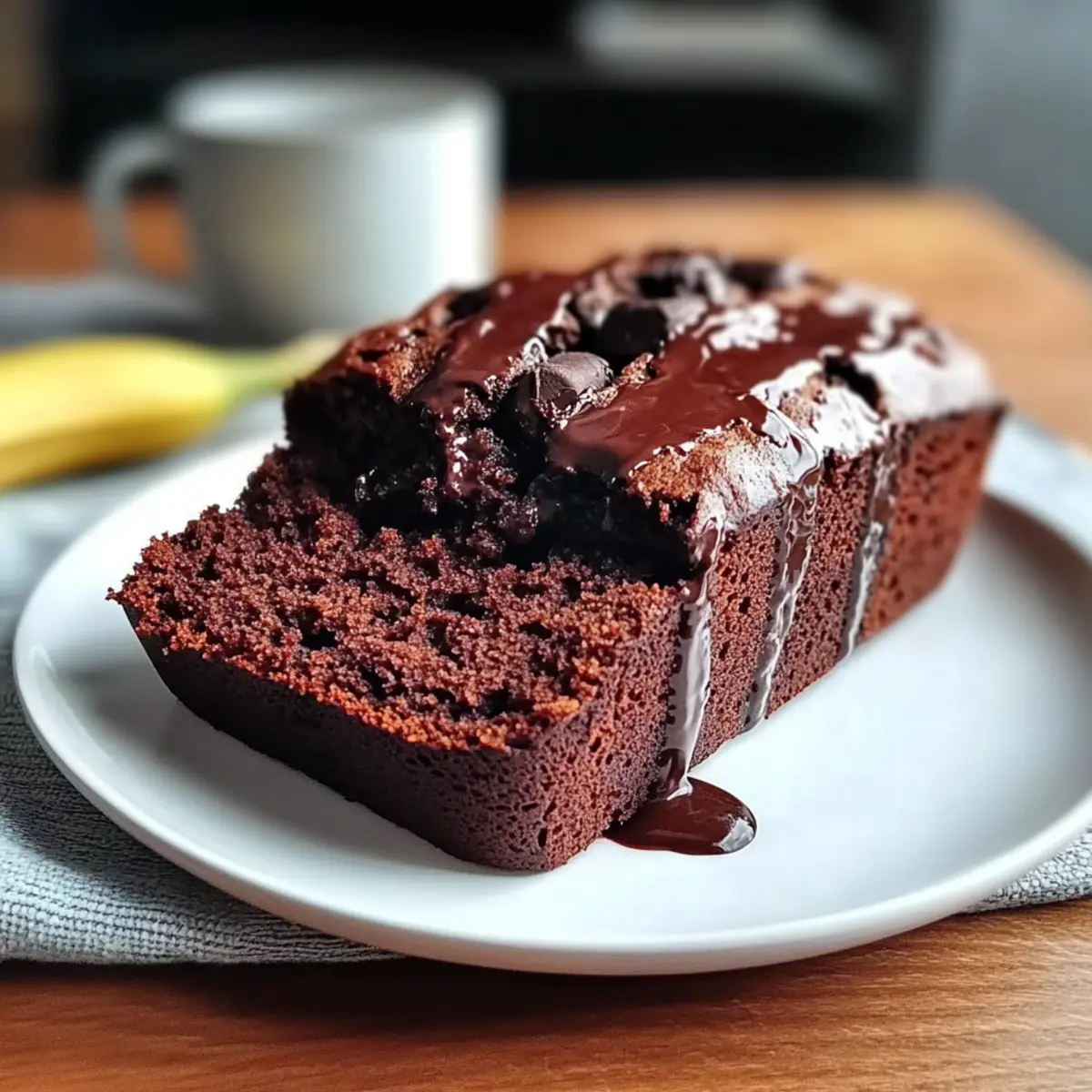 Chocolate Espresso Banana Bread