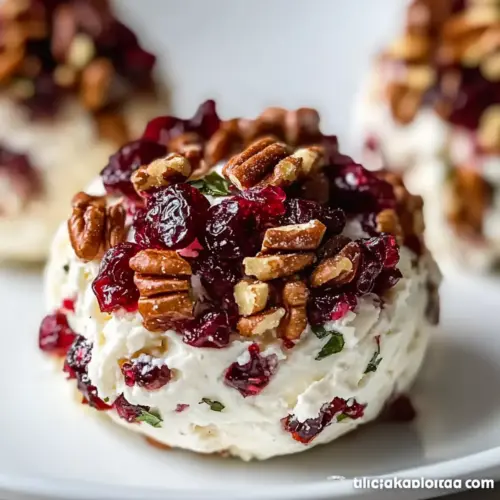 Cranberry Pecan Cheese Ball