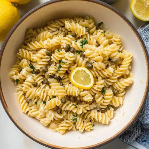 20-Minute Lemon Caper Pasta