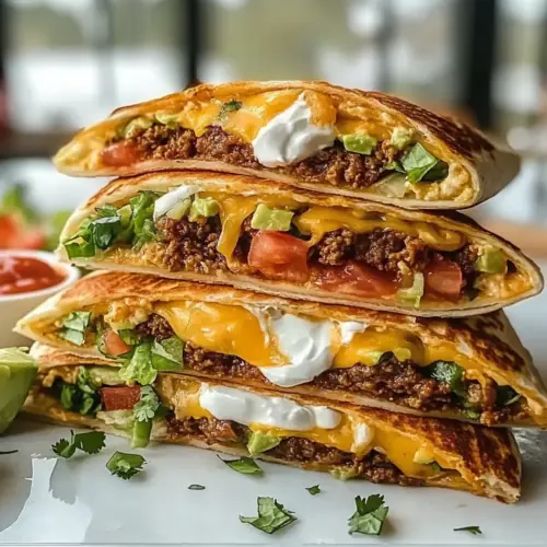 Homemade Crunch Wrap Supreme